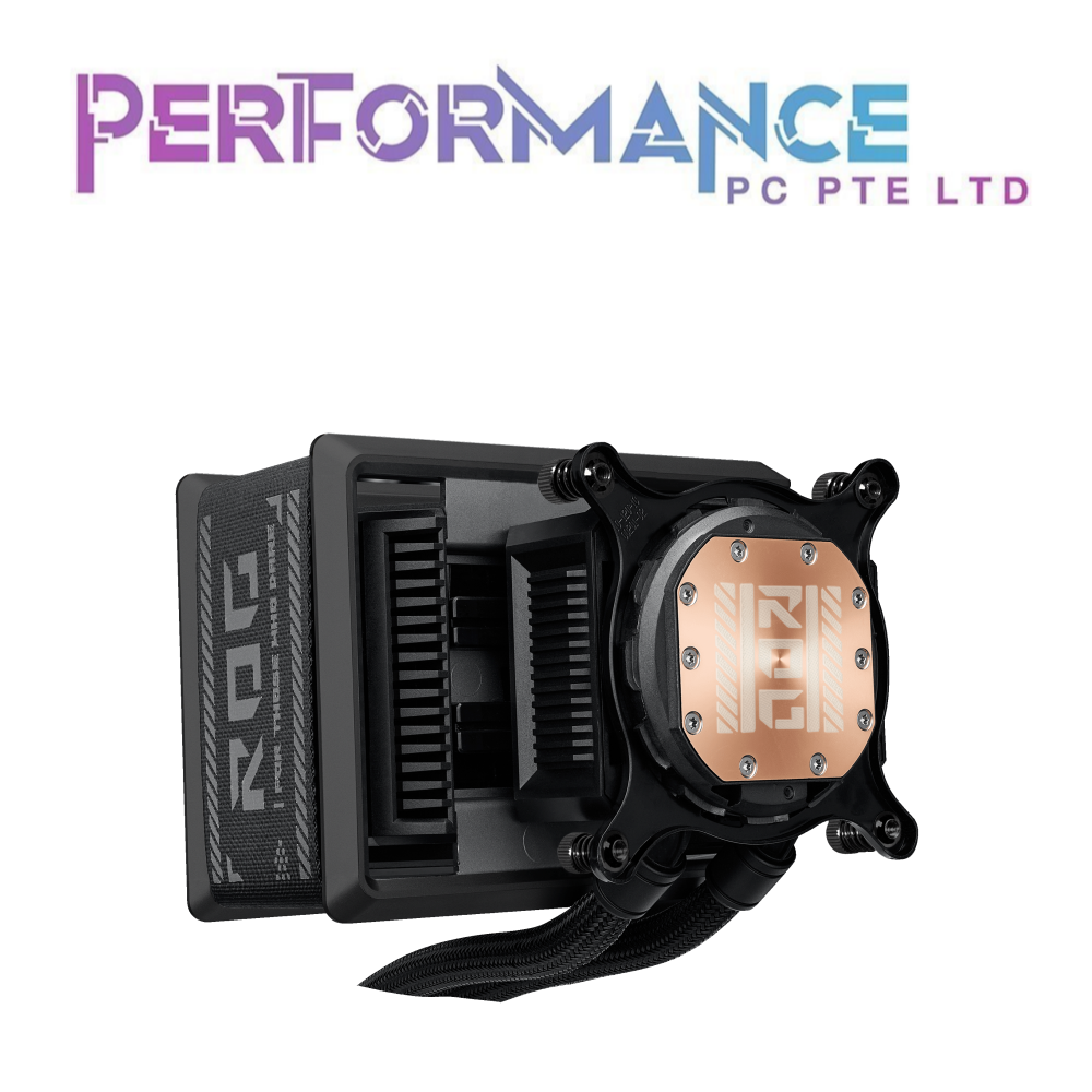 ASUS ROG Ryuo IV SLC 360 ARGB 6.67-inch AMOLED display sliding LCD panel Aura Fan Edge GAMING CPU COOLER ( 6 Years warranty for AIO , 2 Years warranty for LCD )