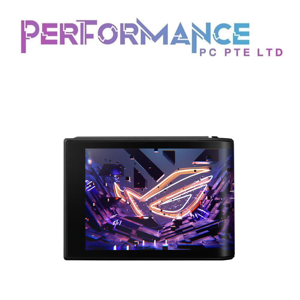 ASUS ROG Ryuo IV SLC 360 ARGB 6.67-inch AMOLED display sliding LCD panel Aura Fan Edge GAMING CPU COOLER ( 6 Years warranty for AIO , 2 Years warranty for LCD )