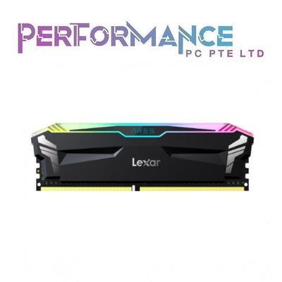 Lexar Ares RGB DDR4-3600CL18 2x8GB (16GB) / 2x16GB (32GB) Black RAM Memory Kit (Lifetime Limited Warranty By Tech Dynamic Pte Ltd)