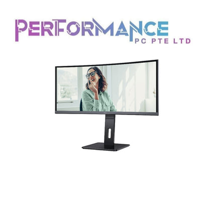 AOC CU34P3CV 34 INCH WQHD 3440 X 1440 100HZ CURVED USB-C (3 YEARS WARRANTY BY CORBELL TECHNOLOGIES PTE LTD)