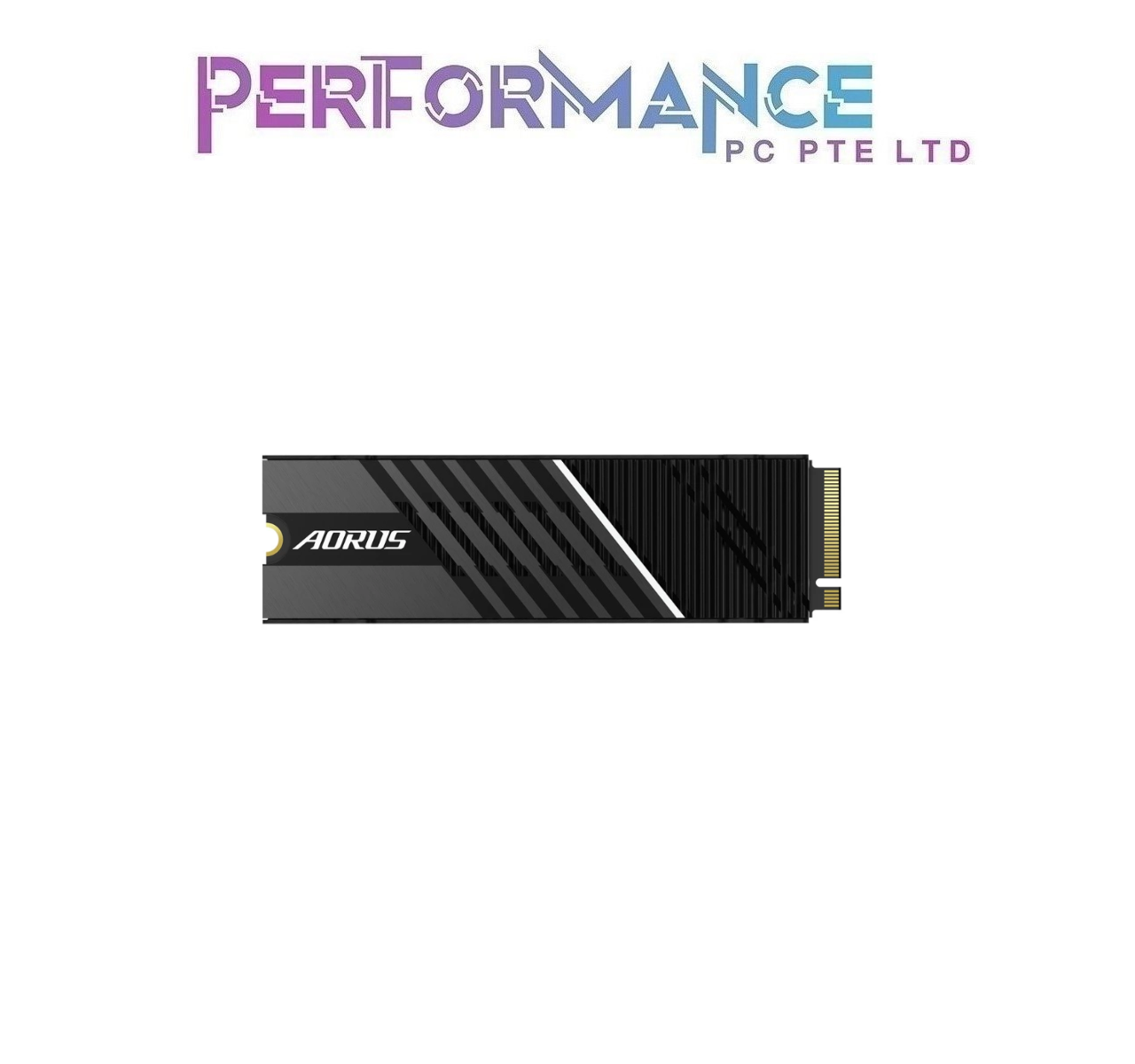 GIGABYTE AORUS NVMe 1.4 PCIe 4.0x4 M.2 SSD 1TB (R7000 / W5500) with HEATSPREADER