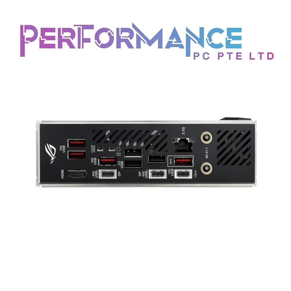 ASUS ROG STRIX X870-I GAMING WIFI MOTHERBOARD BLACK (3 YEARS WARRANTY BY AVERTEK ENTERPRISES PTE LTD)