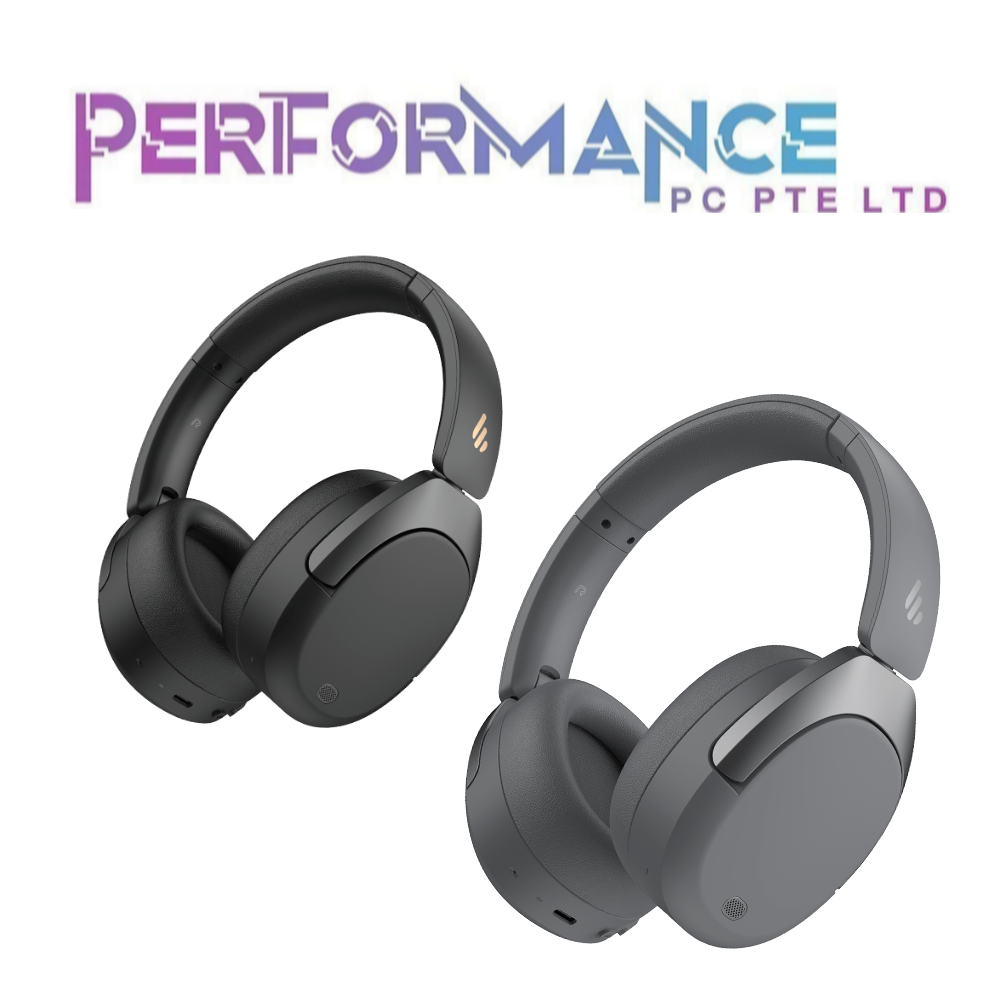EDIFIER W830NB Black / Grey Wireless Headphones & Active Noise Cancelation (1 YEAR WARRANTY BY BAN LEONG TECHNOLOGY PTE LTD)
