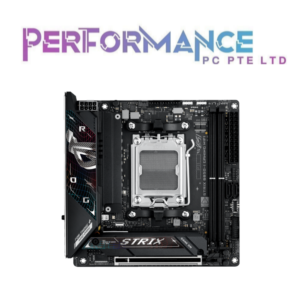 Asus ROG STRIX B850-I GAMING WIFI AM5 ITX Gaming Mobo Motherboard (3 YEARS WARRANTY BY AVERTEK ENTERPRISES PTE LTD)