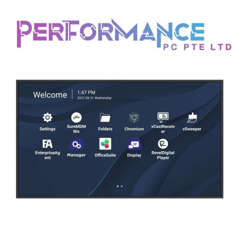 (PreOrder)Viewsonic CDE4330 43" 4K 3840 x 2160 Presentation Display (3 YEARS WARRANTY BY KAIRA TECHOLOGY PTE LTD)