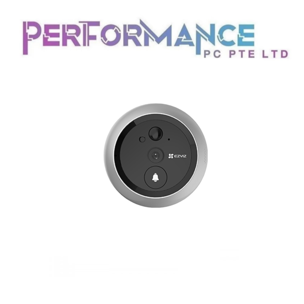 DP2C 1080P (2MP) WIRE-FREE PEEPHOLE DOORBELL (SLIVER/GOLD) (2 YEAR WARRANTY BY WEI KENG TECHNOLOGY PTE LTD)