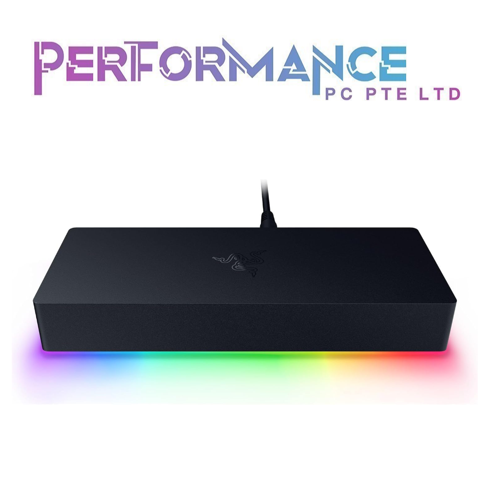 Razer Thunderbolt 5 Dock Chroma Black / Mercury White  10 Ports For Maximum Connectivity (1 YEARS WARRANTY BY BAN LEONG TECHNOLOGY PTE LTD)