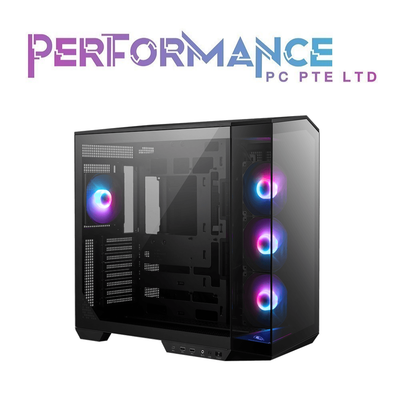 MSI MAG PANO 100R 100 R PZ ATX ARGB GAMING CASE  BLACK/WHITE (2 YEAR WARRANTY BY CORBELL TECHNOLOGY PTE LTD)