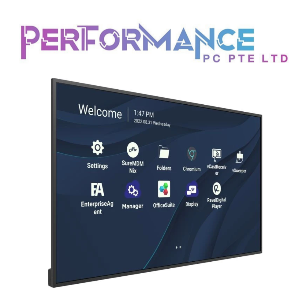 (PreOrder)Viewsonic CDE4330 43" 4K 3840 x 2160 Presentation Display (3 YEARS WARRANTY BY KAIRA TECHOLOGY PTE LTD)