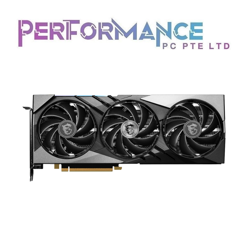 MSI GeForce RTX 4070 Ti RTX4070 Ti RTX 4070Ti SUPER RTX4070Ti SUPER 16G GAMING SLIM - Black (3 YEARS WARRANTY BY CORBELL TECHNOLOGY PTE LTD)