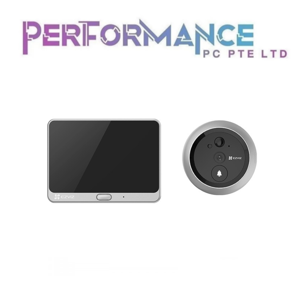 DP2 2K (3MP) WIRE-FREE PEEPHOLE DOORBELL (TOUCH SCREEN) (2 YEAR WARRANTY BY WEI KENG TECHNOLOGY PTE LTD)