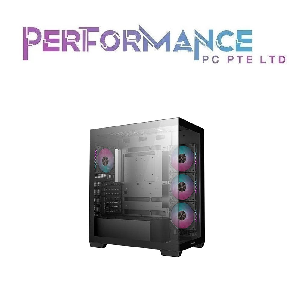 Deepcool CG580 4F Black/White ATX Mid-Tower Desktop Case Chassis (1 YEAR WARRANTY BY TECH DYNAMIC PTE LTD)