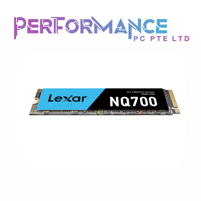 LEXAR NQ700 1TB (BULK PACK) /2TB M.2 2280 PCIe Gen4x4 NVMe SSD (LIMITED LIFETIME WARRANTY BY TECH DYNAMIC PTE LTD)
