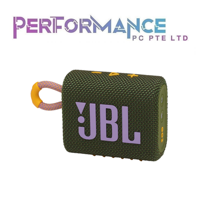 JBL GO 3 Black / Blue / Green / Grey / Pink / Red / Teal / White / Yellow Portable Speaker (1 YEAR WARRANTY BY JBL)
