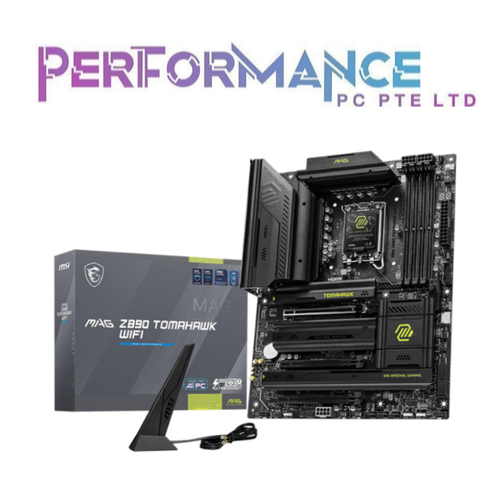 MSI MAG Z890 Z 890 TOMAHAWK WIFI ATX Gaming Motherboard (3 YEARS WARRANTY BY CORBELL TECHNOLOGY PTE LTD)