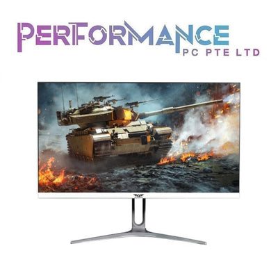 PIXXEL+ PRO PF22HD 22" SUPER Flat Screen Black / White Gaming Monitor Resp. Time 6.5ms Refresh Rate 75hz (3 YEARS WARRANTY BY LEAPFROG DISTRIBUTION PTE LTD)