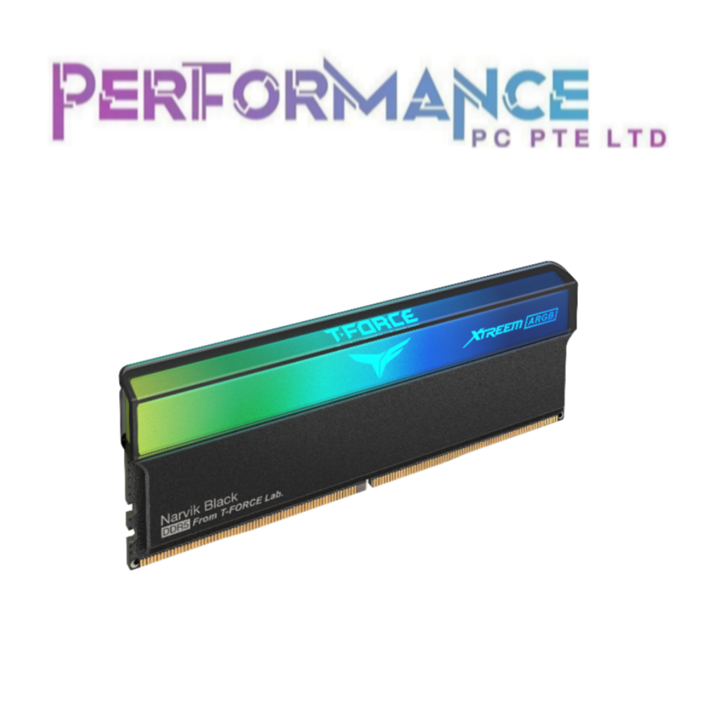 T-FORCE XTREEM ARGB DDR5 DESKTOP MEMORY BLACK (2x16GB) 6400Mhz/7200Mhz (LIMITED LIFETIME WARRANTY BY ADVERTEK ENTERPISE)