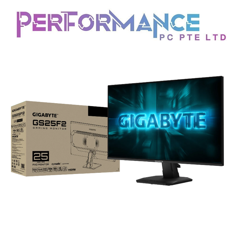 GIGABYTE GS25F2A 25" 1920 x 1080 240 Hz Gaming Monitor (3 YEARS WARRANTY BY TECHDYNAMIC PTE LTD)