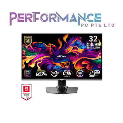 MSI MPG 322URX QD OLED 32 INCH 4K 240Hz GAMING MONITOR (3 YEAR WARRANTY BY CORBELL)