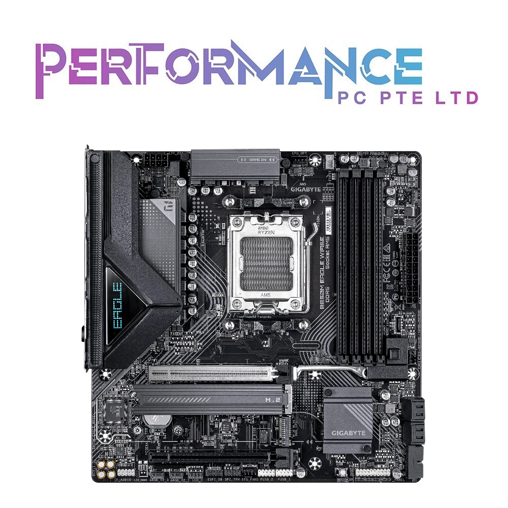 GIGABYTE B850M EAGLE WIFI6 E B850 M AM5 Motherboard ( 3 Years warranty by CDL Trading Pte Ltd )