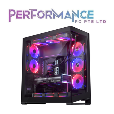 Phanteks NV Series NV9  NV 9  Tempered Glass Casing Stain Black/Matte White Full Tower(5 year warranty by Corbell PTE LTD)