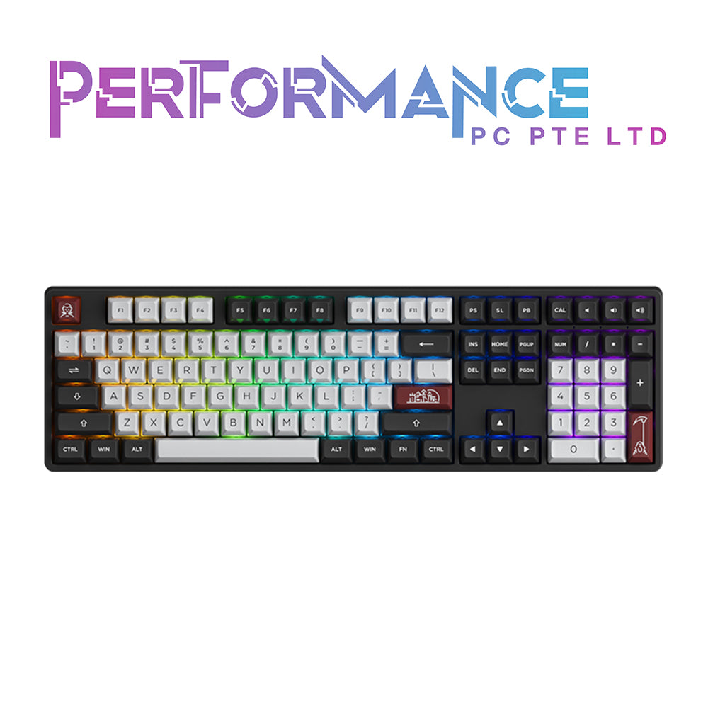 AKKO Keyboard 5108S RGB - Dracula Castle (TTC Silver Linear)(1 YEAR WARRANTY BY TECH DYNAMIC PTE LTD)