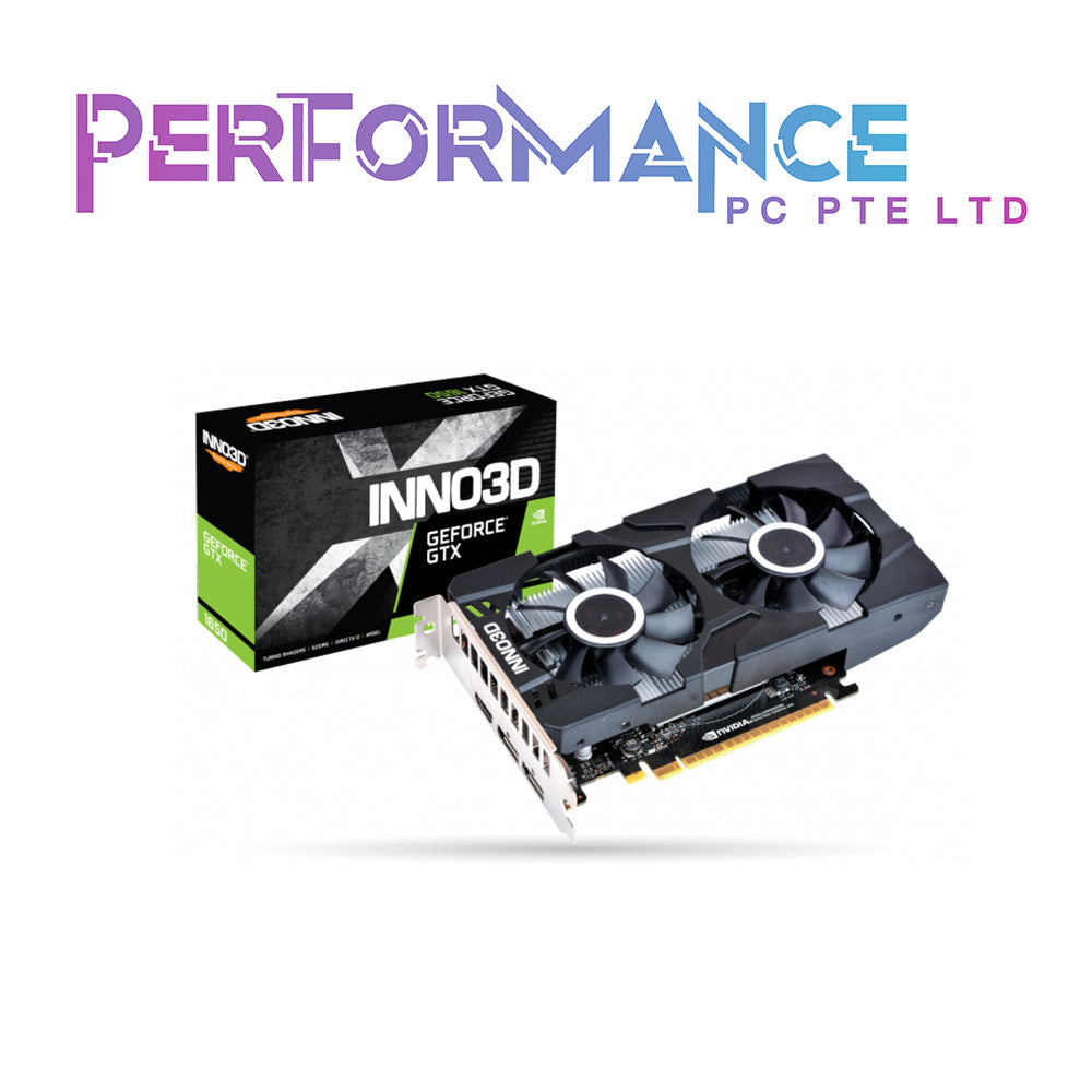 INNO3D GeForce GTX 1650 TWIN X2 OC 4GB GDDR5 Graphics Card GPU (3 YEARS WARRANTY BY LEAPFROG DISTRIBUTION PTE LTD)