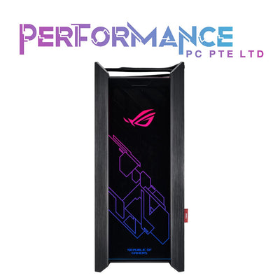 ASUS ROG Strix Helios GX601 RGB Mid-Tower Computer Case for up to EATX Motherboards with USB 3.1 Front Panel, Smoked Tempered Glass, Brushed Aluminum and Steel Construction, and Four Case Fans, Black (2 YEARS WARRANTY BY BAN LEONG TECHNOLOGIES PTE LTD)