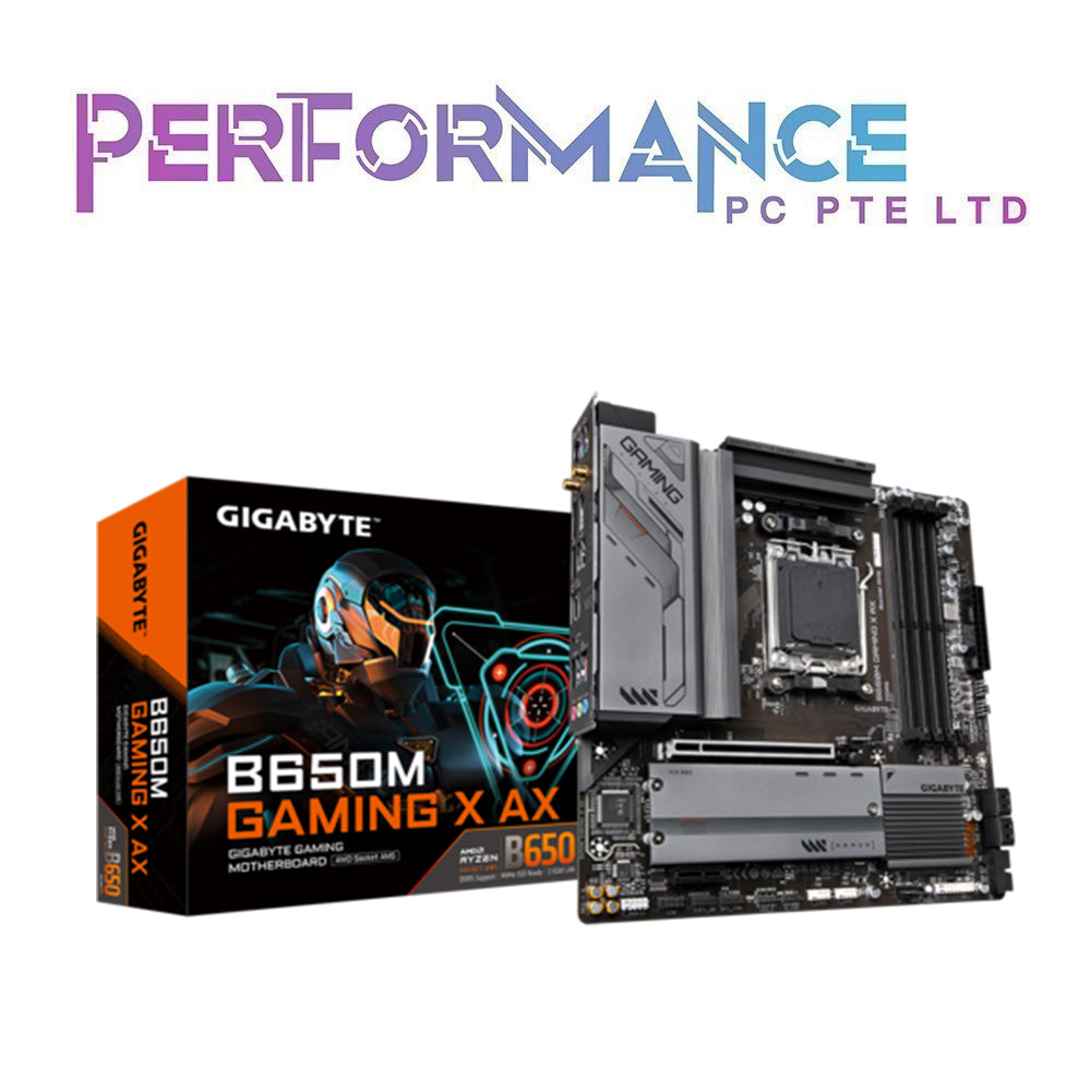 Gigabyte B650M GAMING X AX Motherboard (3 YEARS WARRANTY BY CDL TRADING PTE LTD)