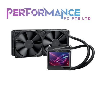 Asus ROG RYUJIN II 240 OLED AIO Liquid CPU Cooler 2x 120mm Radiator Fan (3 YEARS WARRANTY BY BAN LEONG TECHNOLOGIES PTE LTD)