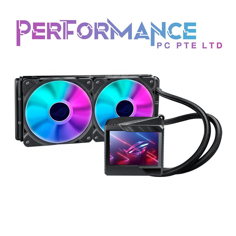 Asus ROG RYUJIN II 240 ARGB AIO Liquid CPU Cooler 2x 120mm Radiator Fan (3 YEARS WARRANTY BY BAN LEONG TECHNOLOGIES PTE LTD)