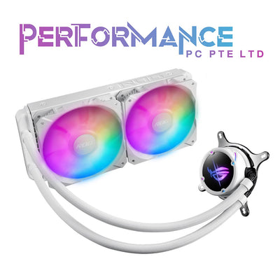 ASUS ROG STRIX LC II 240/360 RGB WHITE EDITION AIO LIQUID COOLER (6 YEARS WARRANTY BY BAN LEONG TECHNOLOGIES PTE LTD)