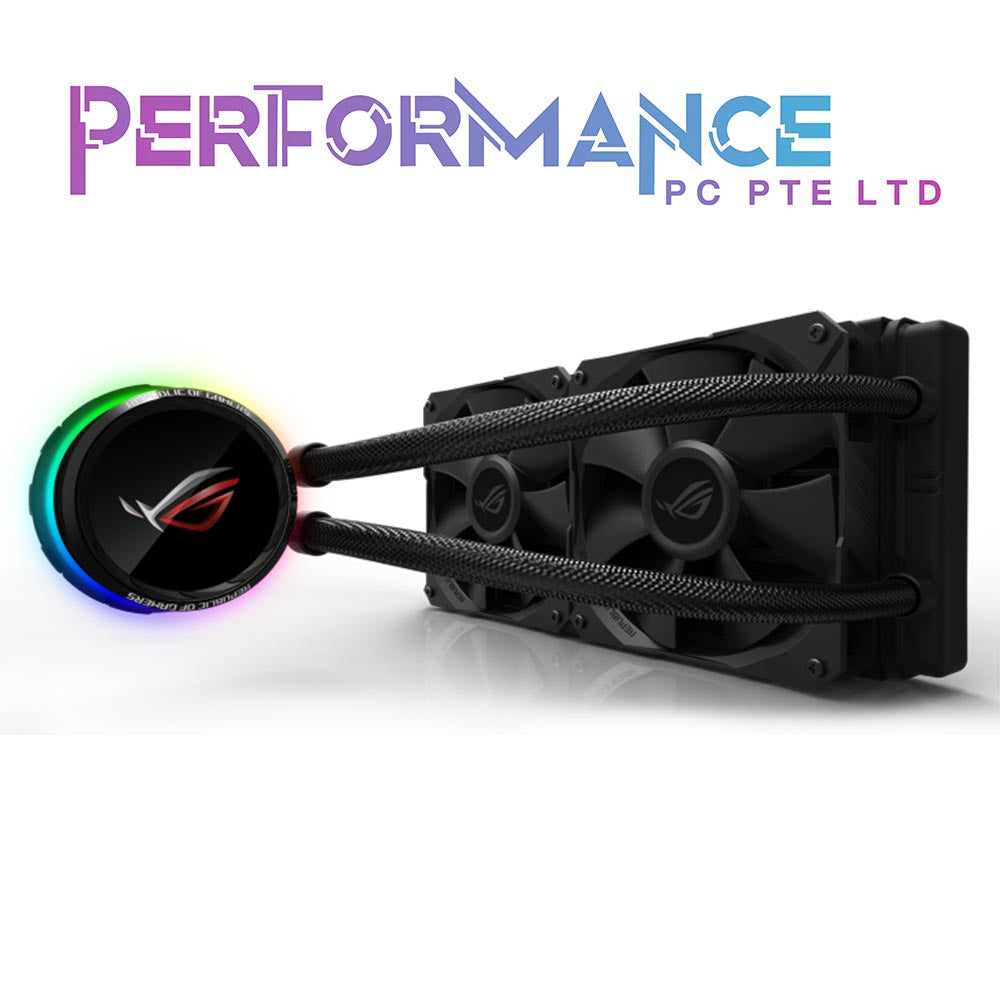 Asus Radiator ASUS ROG RYUO 240 OLED AIO Liquid CPU Cooler 240mm Radiator Dual 120mm ...