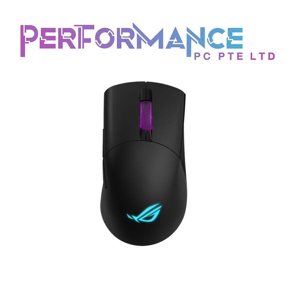 ASUS ROG Ker is Wireless/Wired Lightweight Gaming Mouse (ROG 16,000 DPI sensor, swappable side buttons, ROG Omni Mouse feet, Aura Sync RGB lighting) (2 YEARS WARRANTY BY BAN LEONG TECHNOLOGIES PTE LTD)