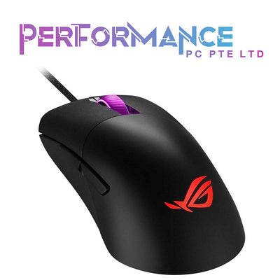 ASUS ROG Ker is Wireless/Wired Lightweight Gaming Mouse (ROG 16,000 DPI sensor, swappable side buttons, ROG Omni Mouse feet, Aura Sync RGB lighting) (2 YEARS WARRANTY BY BAN LEONG TECHNOLOGIES PTE LTD)