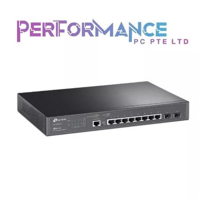 TP-Link TL-SG3210 v3 | 8 Port Gigabit Switch, 2 SFP Slots | Omada SDN Integrated | L2+ Smart Managed | IPv6 | Static Routing | L2/L3/L4 QoS, IGMP & LAG (3 YEARS WARRANTY BY BAN LEONG TECHNOLOGIES PTE LTD)