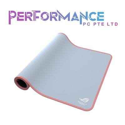 ASUS ROG Sheath PNK Limited Edition Extended Gaming Mouse Pad - Ultra-Smooth Surface for Pixel-Precise Mouse Control | Durable Anti-Fray Stitching | Non-Slip Rubber Base | Light & Portable