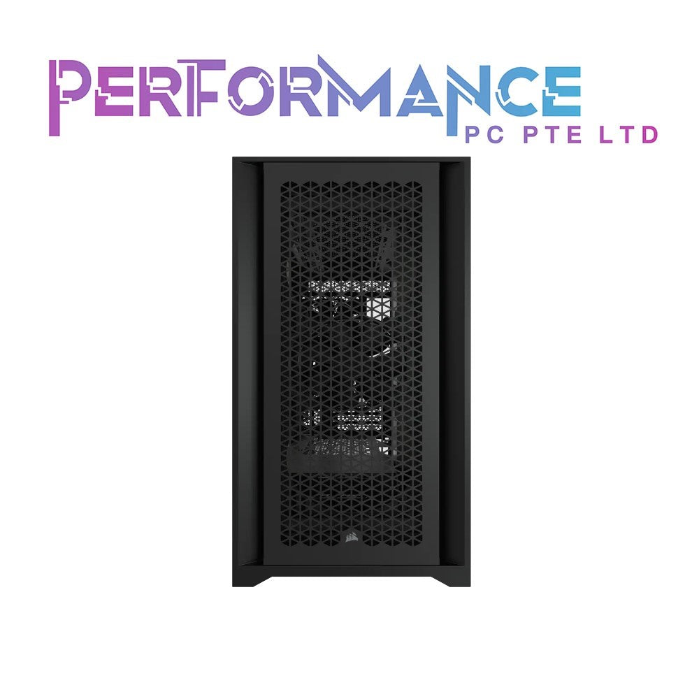 Corsair 5000D Airflow Tempered Glass Mid-Tower ATX PC Case - Black/White (2 YEARS WARRANTY BY CONVERGENT SYSTEMS PTE LTD)