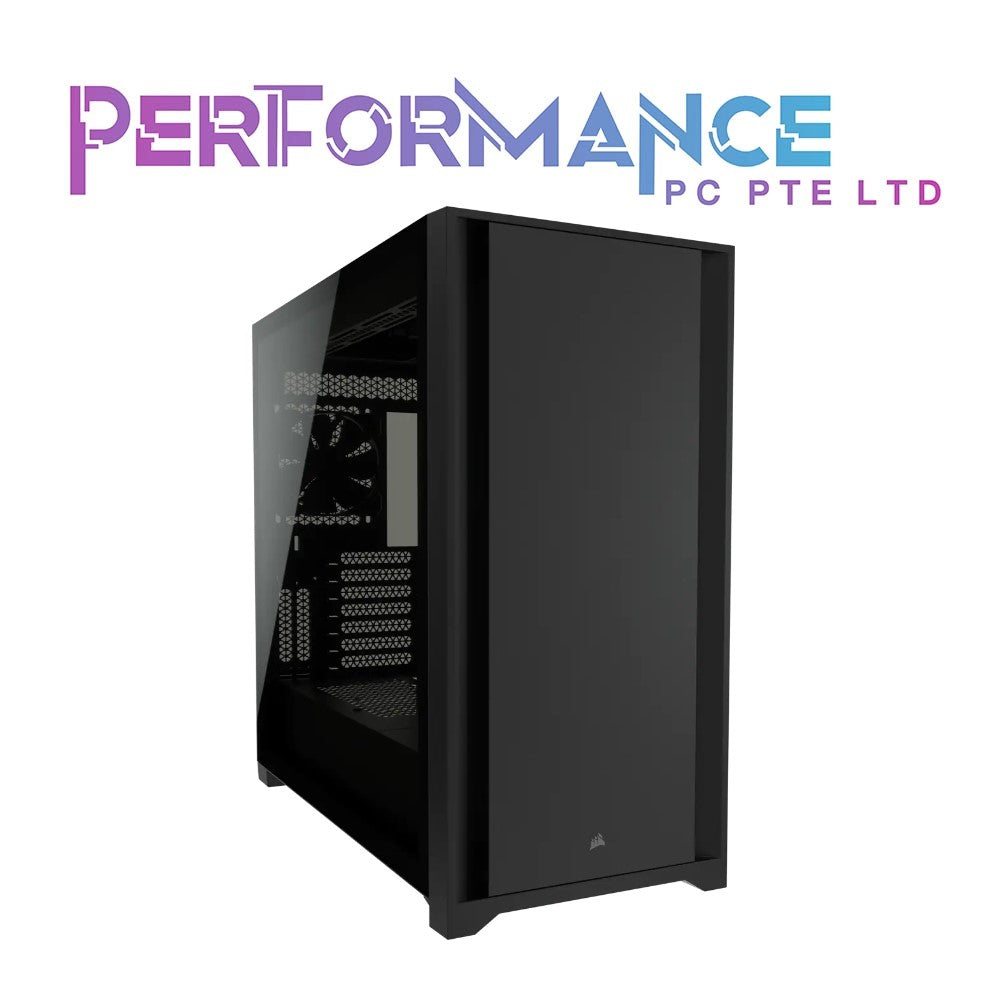 Corsair 5000D Tempered Glass Mid-Tower ATX PC Case - Black/White (2 YEARS WARRANTY BY CONVERGENT SYSTEMS PTE LTD)