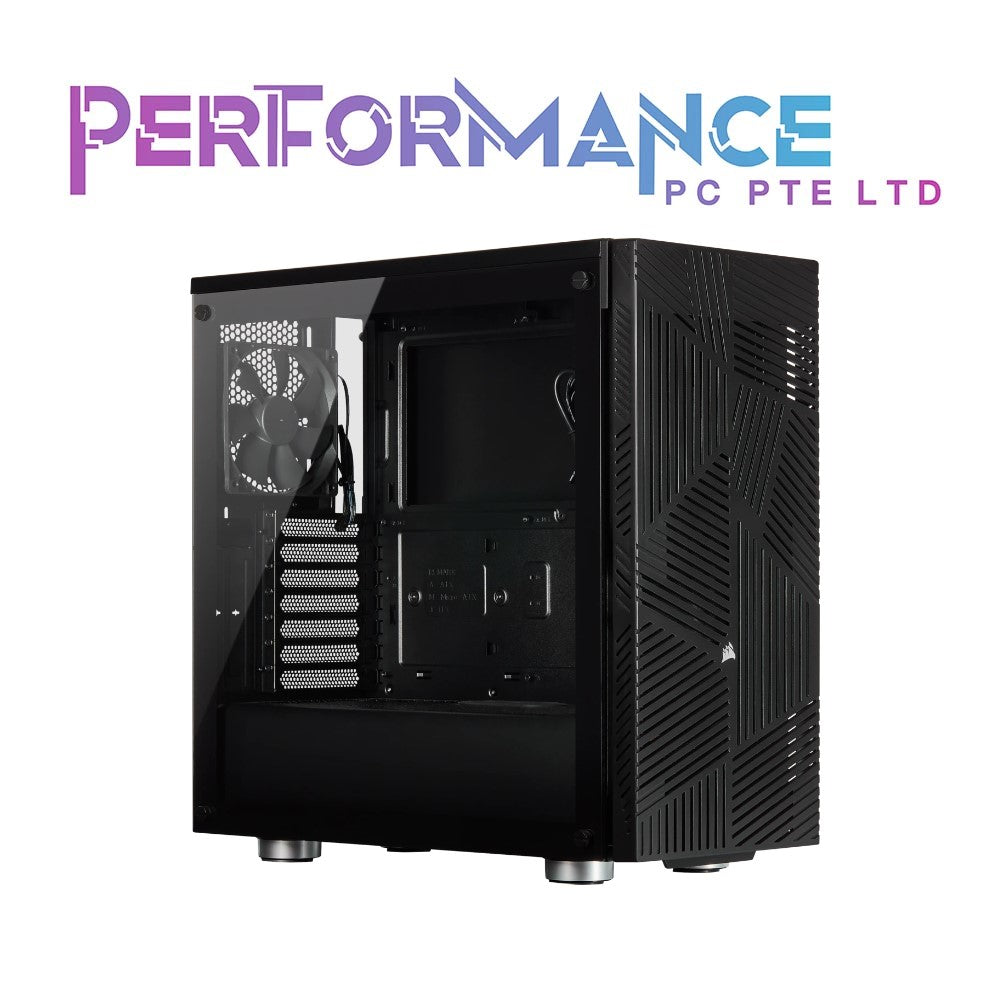 Corsair Carbide Series 275R Airflow Tempered Glass Mid-Tower Gaming Case, Black/White (2 YEARS WARRANTY BY CONVERGENT SYSTEMS PTE LTD)