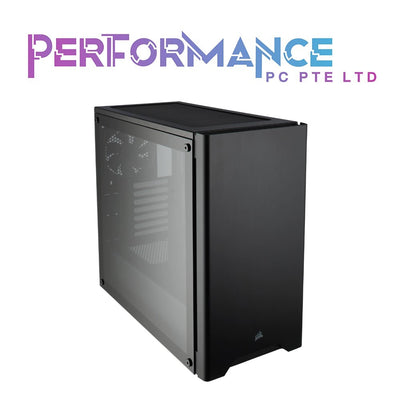 CORSAIR CARBIDE SERIES 275R Mid-Tower Gaming Case, Tempered Glass- Black/White (2 YEARS WARRANTY BY CONVERGENT SYSTEMS PTE LTD)