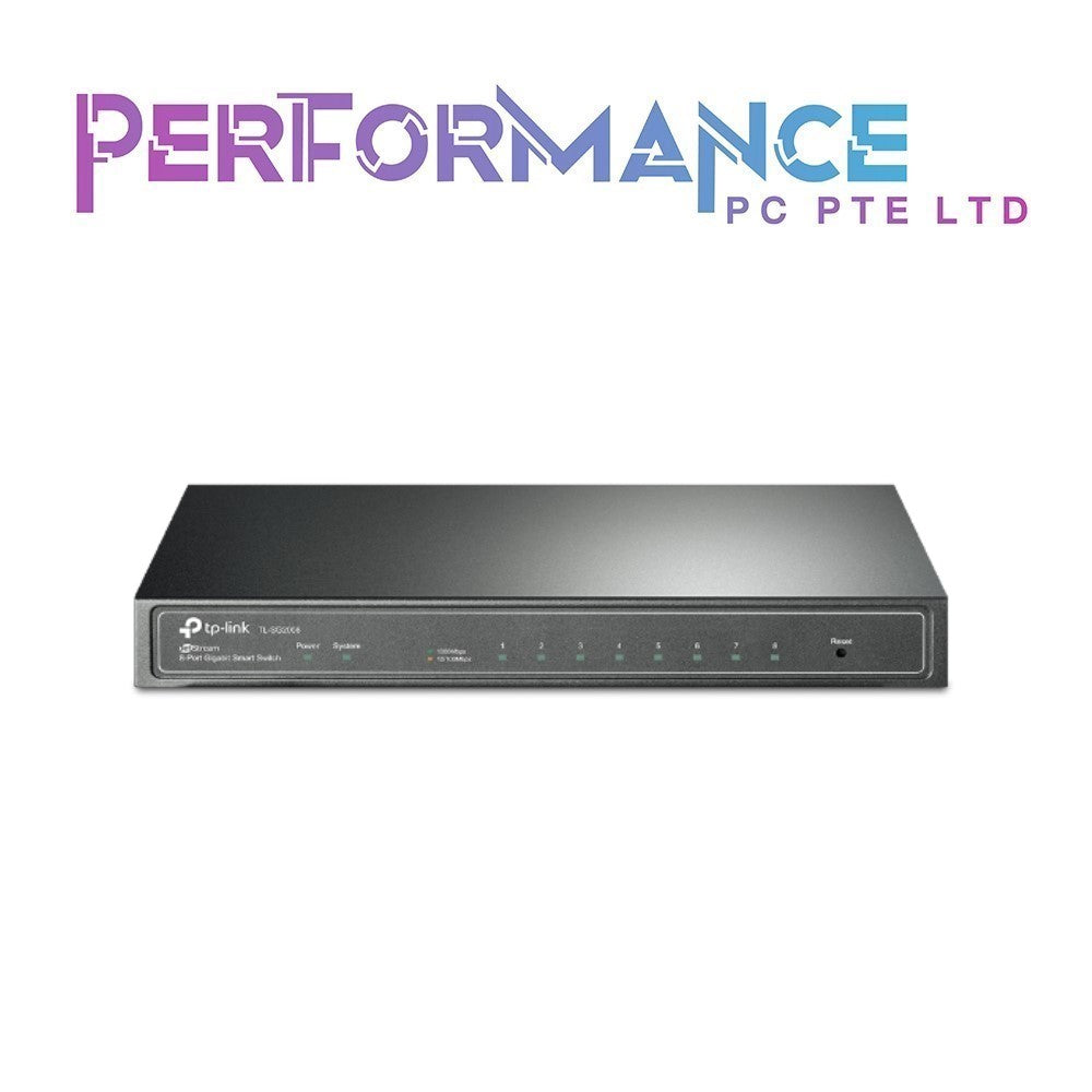 TP-Link TL-SG2008 V3 | 8 Port Gigabit Smart Managed switch | Omada SDN Integrated | IPv6 | Static Routing | L2/L3/L4 QoS, IGMP & Link Aggregation (3 YEARS WARRANTY BY BAN LEONG TECHNOLOGIES PTE LTD)