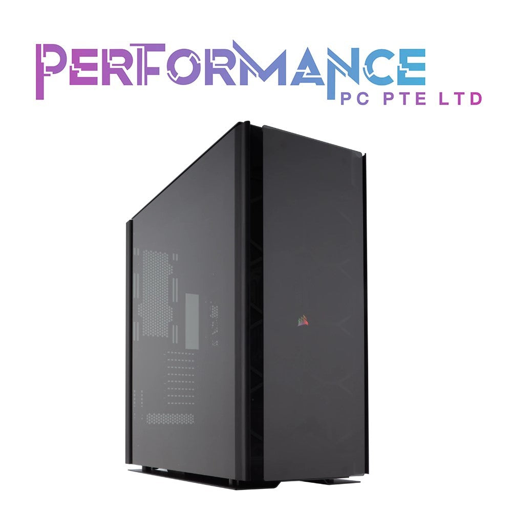 Corsair Obsidian Series 1000D Super-Tower Case, Smoked Tempered Glass, Aluminum Trim, Integrated Commander PRO fan and lighting controller (2 YEARS WARRANTY BY CONVERGENT SYSTEMS PTE LTD)