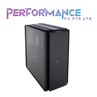 Corsair Obsidian Series 1000D Super-Tower Case, Smoked Tempered Glass, Aluminum Trim, Integrated Commander PRO fan and lighting controller (2 YEARS WARRANTY BY CONVERGENT SYSTEMS PTE LTD)