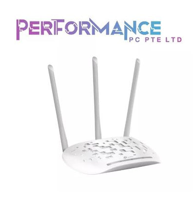 TP-Link TL-WA901N 450 Mbps Wireless N Access Point, Multi-SSID Mode, Supports Passive PoE, Three Fixed Antennas (3 YEARS WARRANTY BY BAN LEONG TECHNOLOGIES PTE LTD)