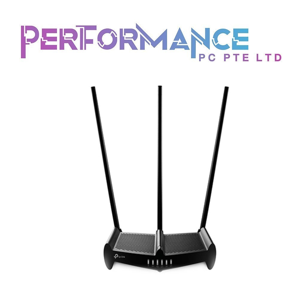 TP-Link TL-WR941HP 450Mbps High-Power Wireless Router | Three Detachable 9 dBi High-Gain Antennas | N450 Wall Penetrating Wi-Fi WiFi (3 YEARS WARRANTY BY BAN LEONG TECHNOLOGIES PTE LTD)