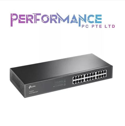 TP-Link TL-SG1024 24 Port Gigabit Ethernet Switch | Plug and Play | Sturdy Metal w/Shielded Ports | Rackmount | Fanless | Unmanaged (3 YEARS WARRANTY BY BAN LEONG TECHNOLOGIES PTE LTD)