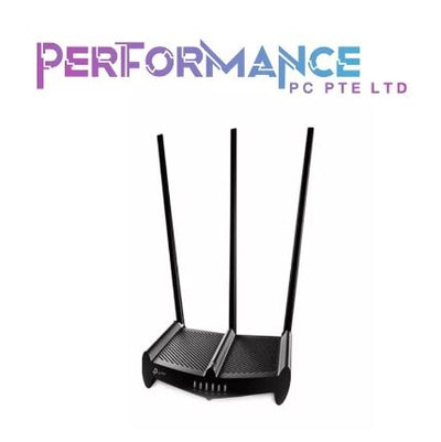 TP-Link TL-WR941HP 450Mbps High-Power Wireless Router | Three Detachable 9 dBi High-Gain Antennas | N450 Wall Penetrating Wi-Fi WiFi (3 YEARS WARRANTY BY BAN LEONG TECHNOLOGIES PTE LTD)