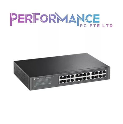 TP-Link TL-SG1024D 24-Port Gigabit Ethernet Unmanaged Switch | Plug and Play | Desktop/Rackmount | Fanless (3 YEARS WARRANTY BY BAN LEONG TECHNOLOGIES PTE LTD)