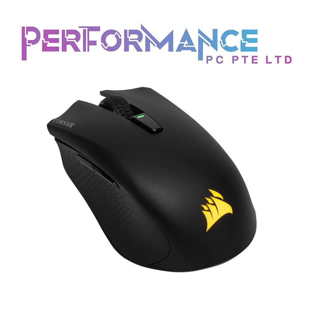 Corsair Harpoon RGB Wireless - Wireless Rechargeable Gaming Mouse with SLIPSTREAM Technology - 10,000 DPI Optical Sensor (2 YEARS WARRANTY BY CONVERGENT SYSTEMS PTE LTD)